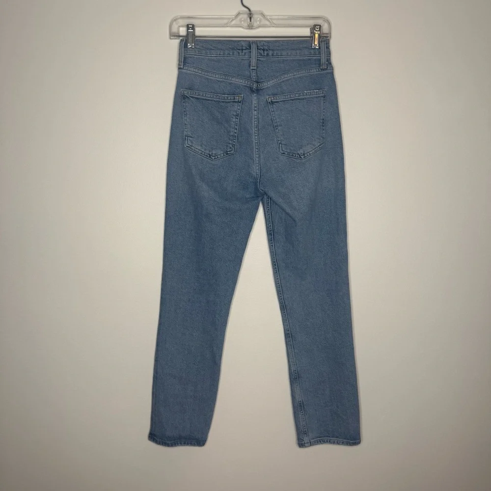 Agolde Wilder Mid Rise Comfort Straight in Cascadia 24